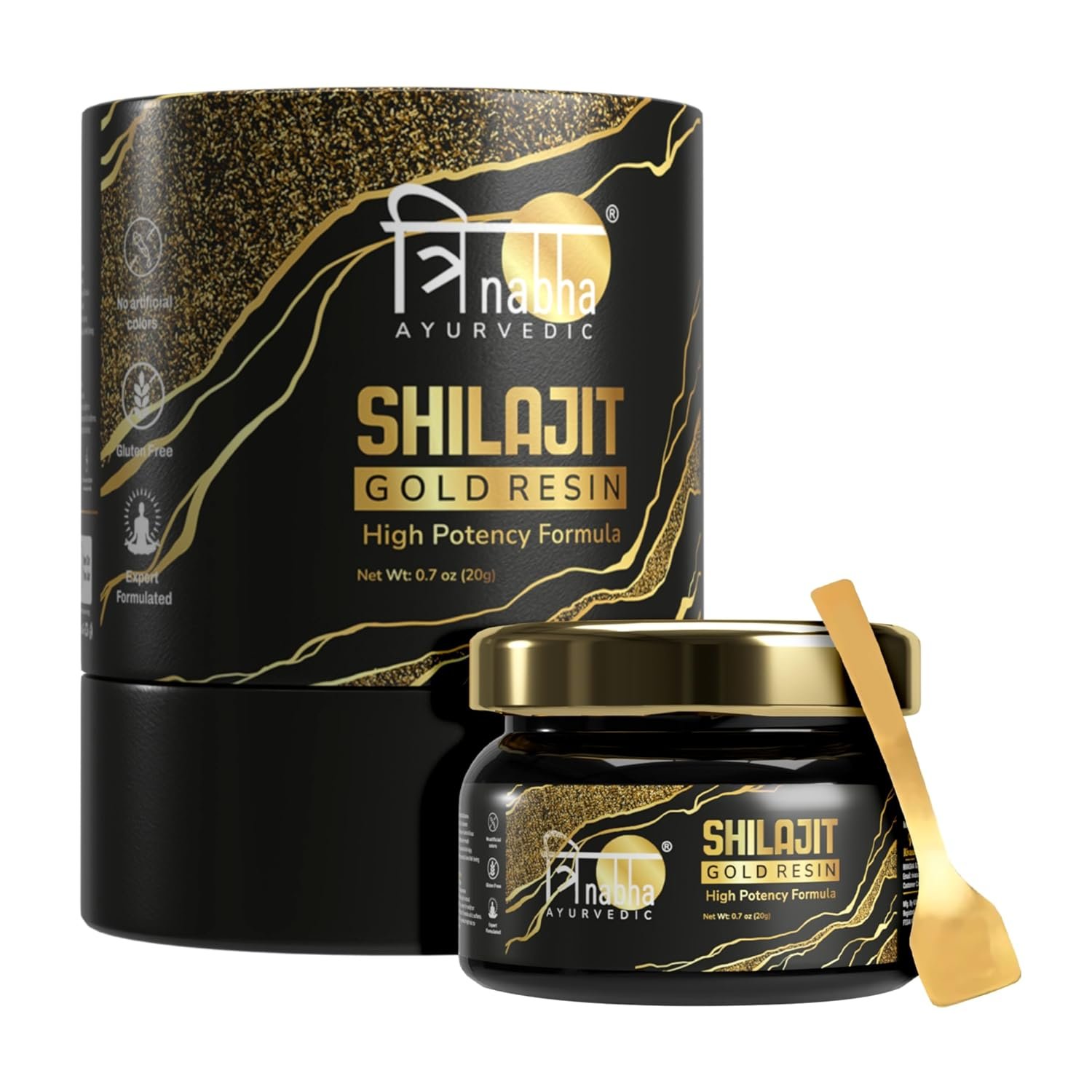 Apply 50% Coupon| Pure Himalayan Shilajit Resin | Ayurvedic Supplement for Strength, Stamina & Muscle Recovery | 24K Gold Grade | 20g